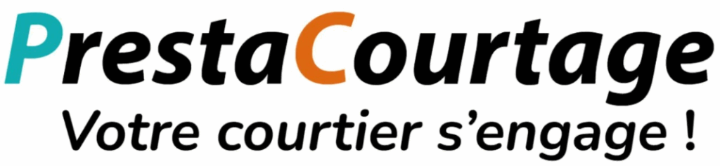 Logo officiel de Prestacourtage. Courtier en assurance à Bergerac.
